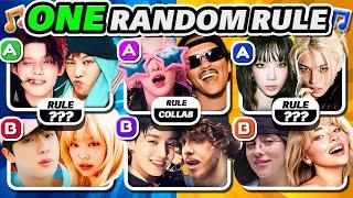 SAVE ONE SONGRandom Rule [6 Songs Each Rounds] - Kpop Quiz 2024 #3