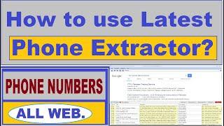 latest  phone extractor  6.0.0  free download  number grabber