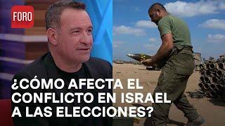 "Conflicto Israel-Palestina se convirtió en tema electoral en EUA": Mauricio Meschoulam