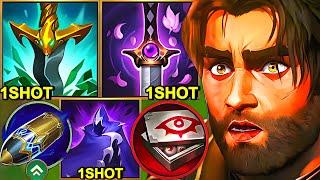 Wild Rift China Jayce - 21KILL ONE SHOT COMBO JAYCE Build Runes - Challenger Rank Gameplay