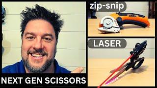 ️ Next Gen Scissors. WORX ZipSnip and Laser Scissors tested [452] ️