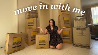 MOVING INTO MY NEW HOUSE | move in day, unpacking & settling in ep.1