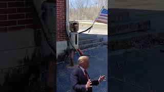 Downspout attachment for the gutter #art #metal  #trend #3dartist #viral  #fyp #fy #trump #maga #tbt