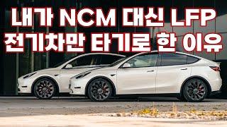 내가 NCM 대신 LFP 배터리 전기차만 타기로 한 이유