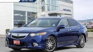 2013 Acura TSX A-Spec - Harmony Acura - Vortex Blue Pearl - AU2050 - Kelowna, BC