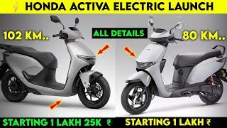 Honda Activa Electric Scooter Launch | Ola गया अब | Activa electric price and Range | Ev Auto gyan