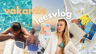 een week lezen op vakantie in griekenland ️ | spoiler vrije leesvlog