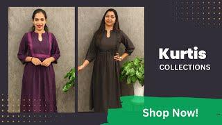 Latest Kurtis Collections|| 899/- Only  || 𝐆𝐋𝐈𝐓𝐙𝐈𝐍𝐃𝐈𝐀 FASHIONS 