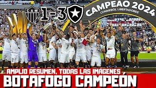 BOTAFOGO CAMPEÓN DE LIBERTADORES. RESUMEN DE  LA FINAL ANTE ATLÉTICO MINEIRO, TODAS LAS IMÁGENES