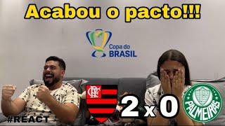 REACT REAÇÕES FLAMENGO x PALMEIRAS