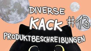 Diverse Kack Produktbeschreibungen #13