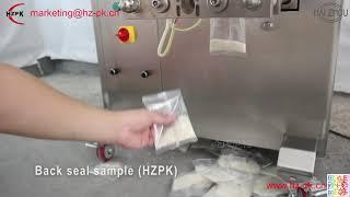 HZPK Automatic Particle Back-seal Bag Packaging Machine