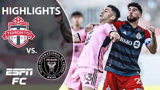  93RD MINUTE WINNER  Toronto FC vs. Inter Miami | MLS Highlights | ESPN FC