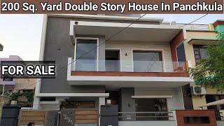 (30×60) 200 Yard 4 BHK Brand New Ultra Luxuriouus Double Story House in Panchkula