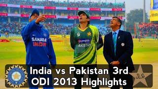 India vs Pakistan 3rd ODI 2013 at Delhi