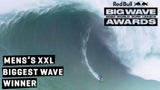 XXL MEN'S BIGGEST WAVE OF THE YEAR WINNER - Kai Lenny | Red Bull Big Wave Awards