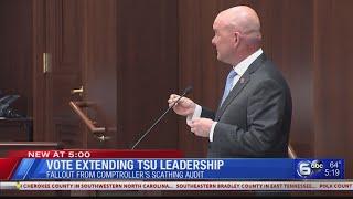 Vote extending Tennessee State University leadership