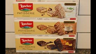 Loacker Patisserie: Coconut, Cappuccino & Noir Orange Review