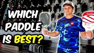 How to Find the Best Pickleball Paddle (for your game style)