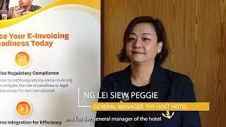 The Host Hotel, Penang Testimonial on IFCA E-invoicing event