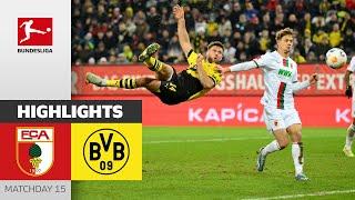 BVB Drops Points | Augsburg - Borussia Dortmund 1-1 | Highlights | MD 15 – Bundesliga 23/24