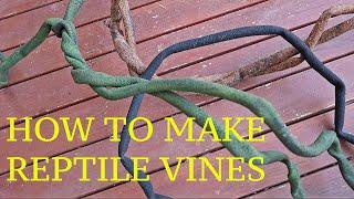 How To Make EPIC Reptile Vines - NO MESS!