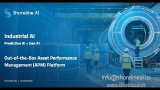 Gen AI Virtual Assistant for Shoreline APM Platform