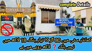 Commander City 18 Lac k Bungalow Ki Original Price Samne Agayee?? Hidden Charges Itne Zyadada