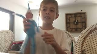 Unboxing a blue ELF ON THE SHELF!