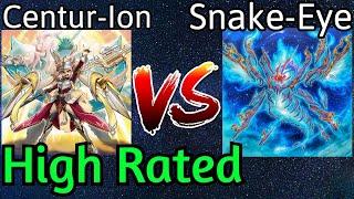 Centur-Ion Bystial Vs Snake-Eye Fiendsmith High Rated DB Yu-Gi-Oh!