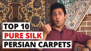 Top 10 PURE SILK Persian Rugs - Nomadic and City Rugs from Iran