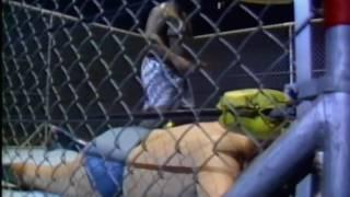 Andre The Giant vs  Kamala The Ugandan Giant October 21, 1984 Cage Match