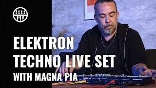 Magna Pia's Elektron Techno Live-Set | Performance & Walkthrough | Thomann