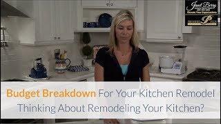 Budget Breakdown for your Kitchen Remodel | Janet Berry 239-450-1892