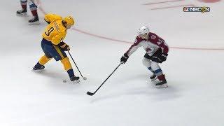 Filip Forsberg uses unreal move to score on Avalanche