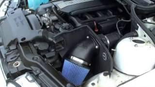 BMW E46 323CI with AFE intake and Schmiedmann high flow Sport manifold and sport catalysts