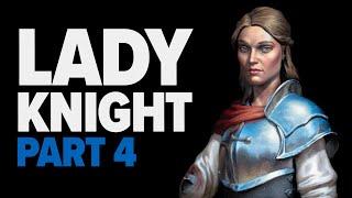 Lady Knight Bust Part 4: How to Paint Hair and Satin