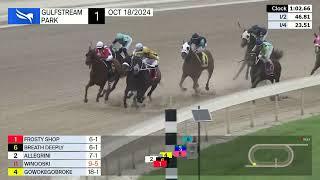 Gulfstream Park Carrera 1 - 18 de Octubre 2024