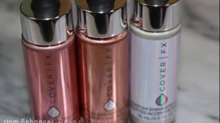 COVER FX Custom Enhancer Drops in Rose, Halo and Blossom – Review & Swatches