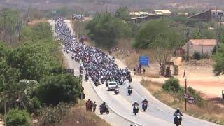 Aconteceu hoje 15/09/2024 38° Maior Moto Romaria do Brasil e de Fortaleza a Canindé no Ceará