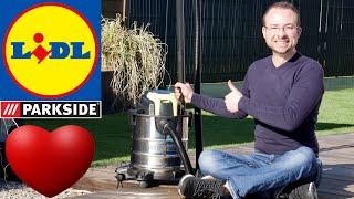 Test de l'aspirateur eau et poussière LIDL Parkside ️