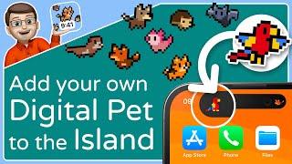 Add an Animated DIGITAL PET to the Dynamic Island