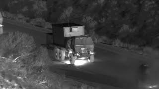 Military Convoy in Thermal Imaging | Ventus HD6-0.6