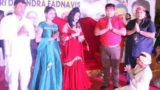 Satya Bhushan Jain - President Of International Vaish Federation Greeted Radhe Maa