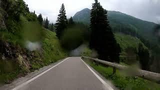 South Tyrol -  Passo Manghen - the way down