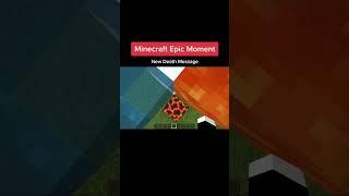 Minecraft Epic Moment #shorts