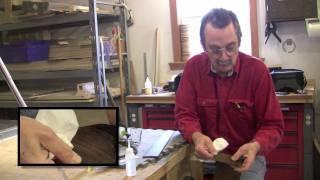 Blues Creek Guitars  Quick Tips - Fixing a Crack with Super Glue.mov