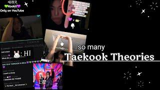 Taekook theories - important point,some theory & some questionable moments | Taekook Insta Live