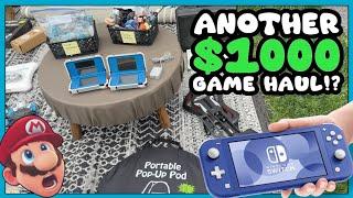 Another INSANE $1000 Retro Game Haul!  || NES Video Game Hunting!