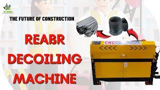 Rebar Decoiling Machine||Automatic Bar Decoiler Machine|| Working Video Of Decoilier